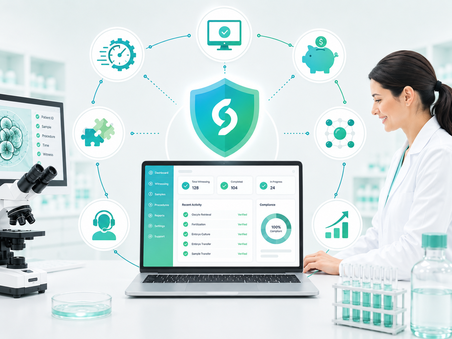 Why choose Sentinel over traditional IVF witnessing systems